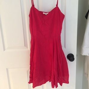 Talula aritzia red sundress